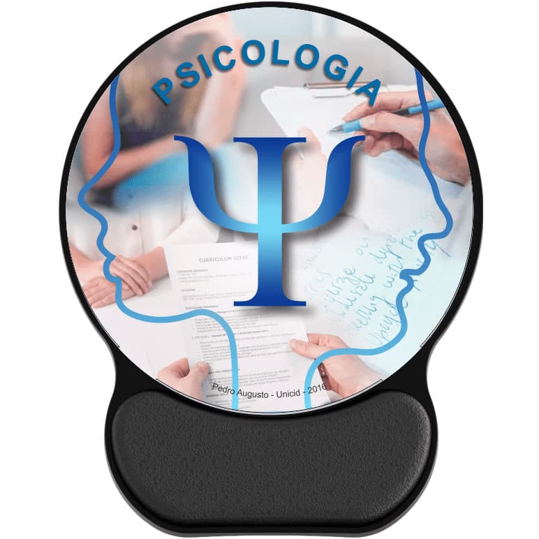 MOUSE PAD ERGONÔMICO - OFFICE PSICOLOGIA