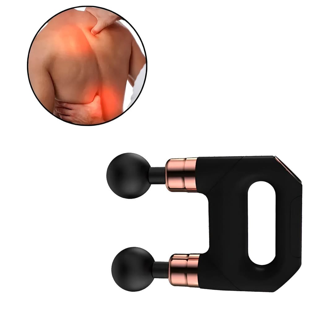 Pistola Dupla Massageadora Para Alívio Muscular e Premium
