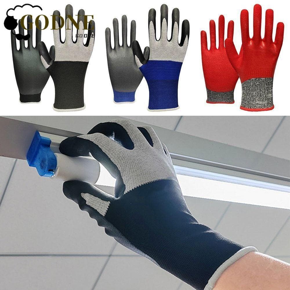 Luvas Isolantes Para Eletricista GODNESSFO , Luva De Isolamento De Tela Sensível Ao Toque De Nitrilo À Prova De Óleo , A