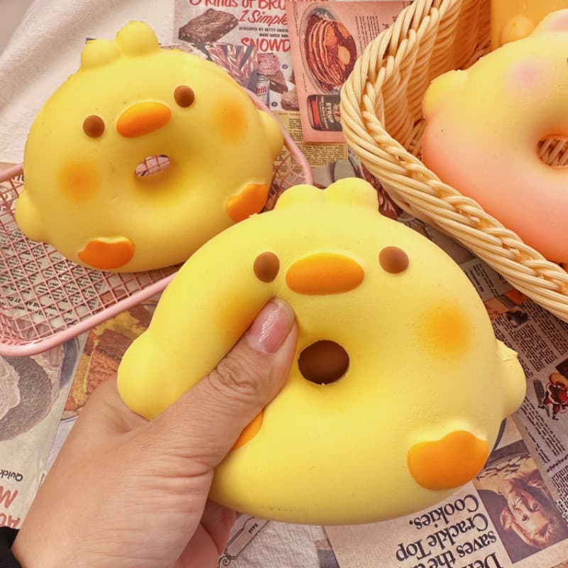 Simulação De Ascensão Lenta Pão Brinquedo Mole Macio Molhado Bonito Comida Descompressão Alívio Do Estresse Fidget Para