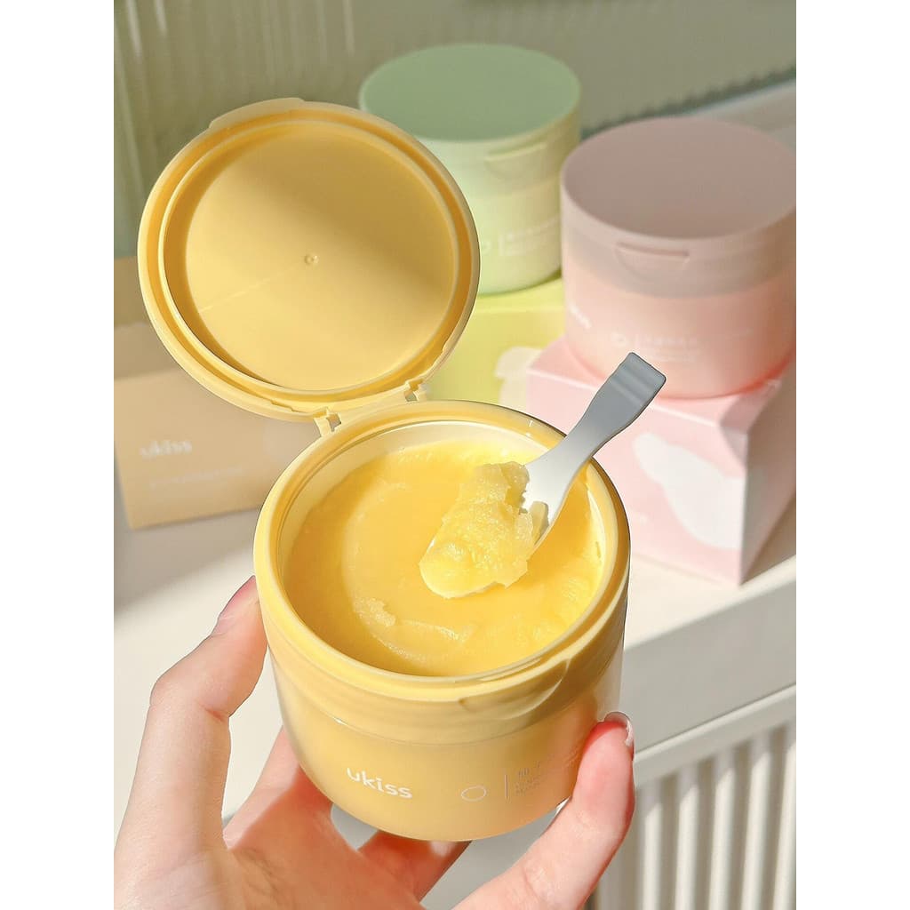 Genuíno ukiss ukiss removedor de maquiagem creme limpeza profunda toranja suave pele sensível loção especial óleo Facial