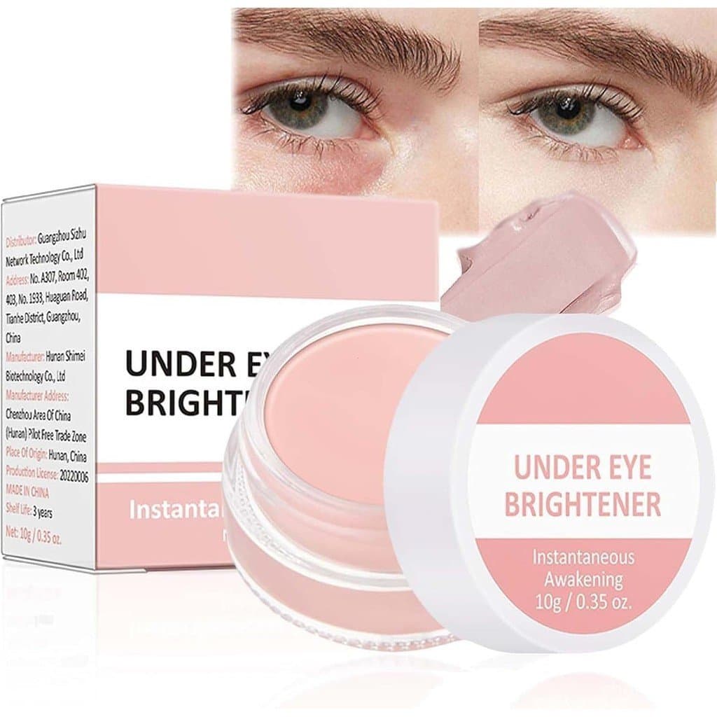 Corretivo Iluminador para Olhos - Corretivo rosa de longa duração para olheiras - Cobre perfeitamente as imperfeições -