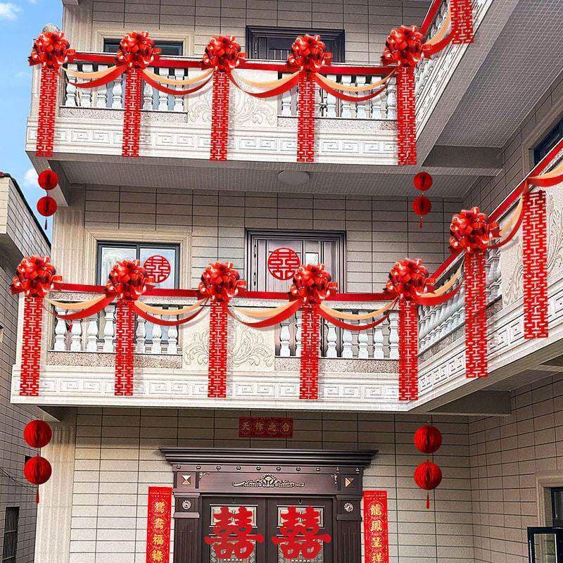 Decoração de varanda de casamento Rural Layout de localização de casamento masculino feminino sala de casamento escada c