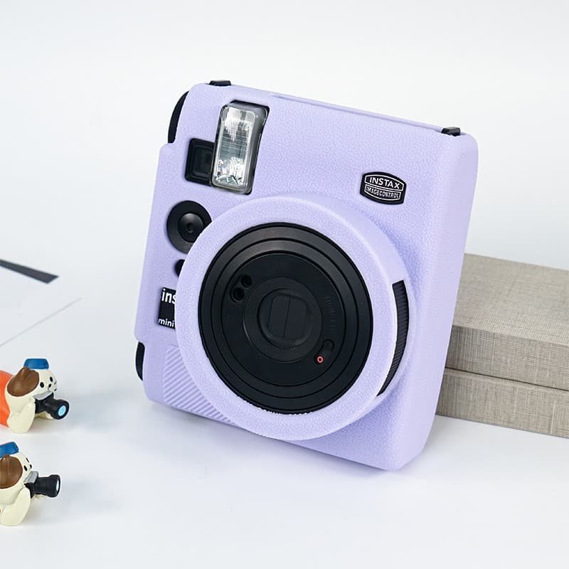 Adequado Fuji instax mini99 Capa protetora EVO Capa de silicone fofa MINI90 Capa protetora de silicone