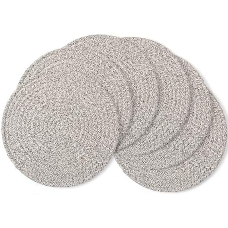 Trivets Grandes Para Pratos Quentes , Panelas E Frigideiras , Almofadas 10 Polegadas 6 Peças , Porta-Cozinha , Tapetes R
