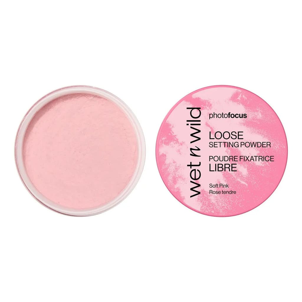 Polvo Rosado Sellador Suelto Photofocus Wet N Wild Rosa