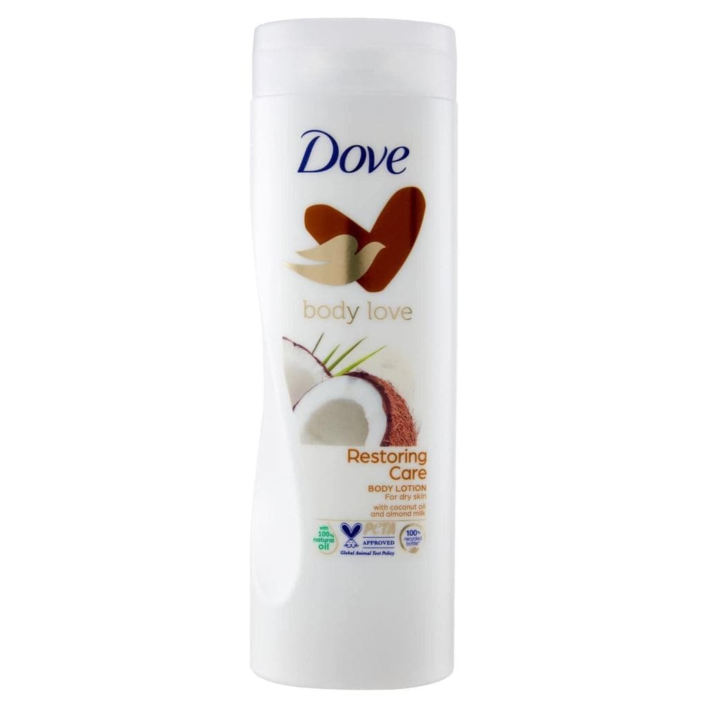Loção Corporal Dove 400Ml Restoring Ritual com Óleo de Coco e Leite de Amêndoa HUHJ