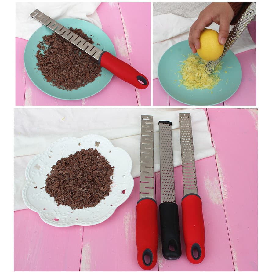 Faca de barbear com chip de Chocolate em aço inoxidável, queijo, queijo, ralador de limão, faca de barbear multifunciona