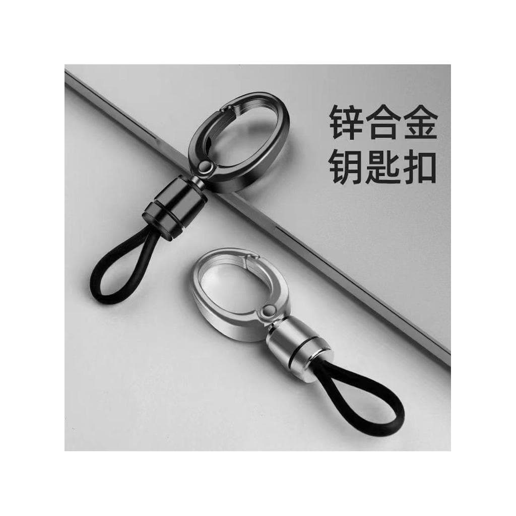 Chaveiro de carro masculino pingente de Metal simples chaveiro fivela de cintura pingente negócios Anti-perdido chaveiro