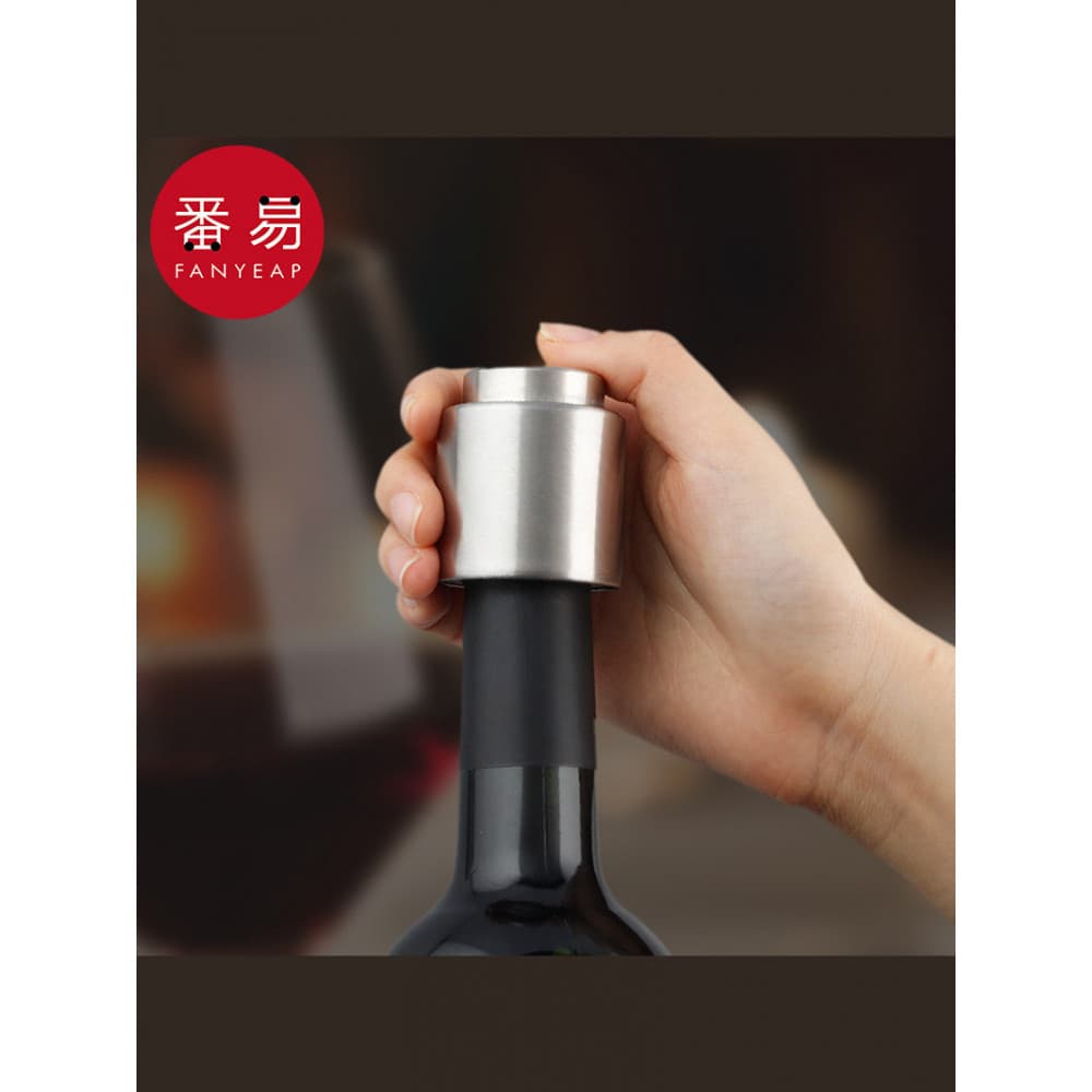Cortiça/vinho tinto AA1sq801-Prensa a vácuo doméstica, vedação de exaustão, tampa de vinho de cortiça para manter fresco