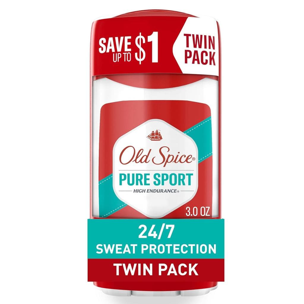 Desodorante Antitranspirante Old Spice para Homens, Alta Resistência, Proteção 24/7 contra Suor e Odor, Frescor 24/7 e F