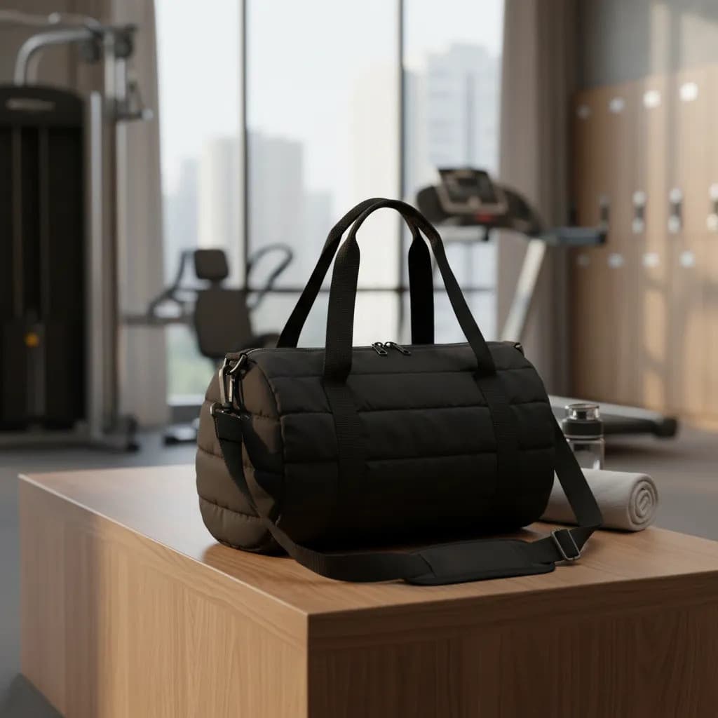 Bolsa Esportiva Academia Mala Fitness Bolsa Puffer Feminina