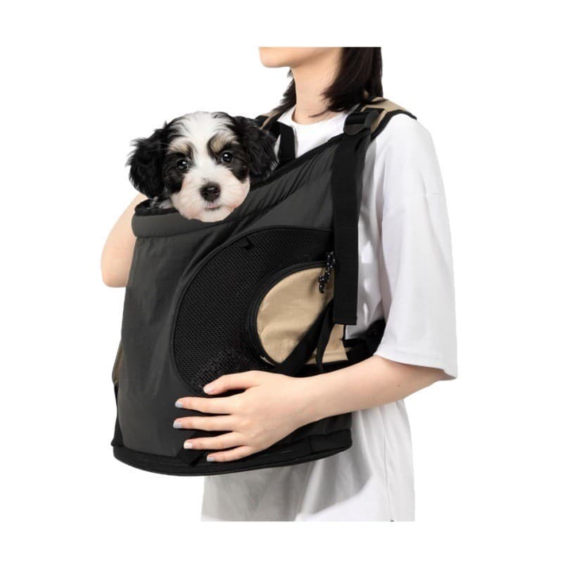Novo estilo gato mochila Pet outing Tote frente respirável gato saco passeio gato banho mochila portátil