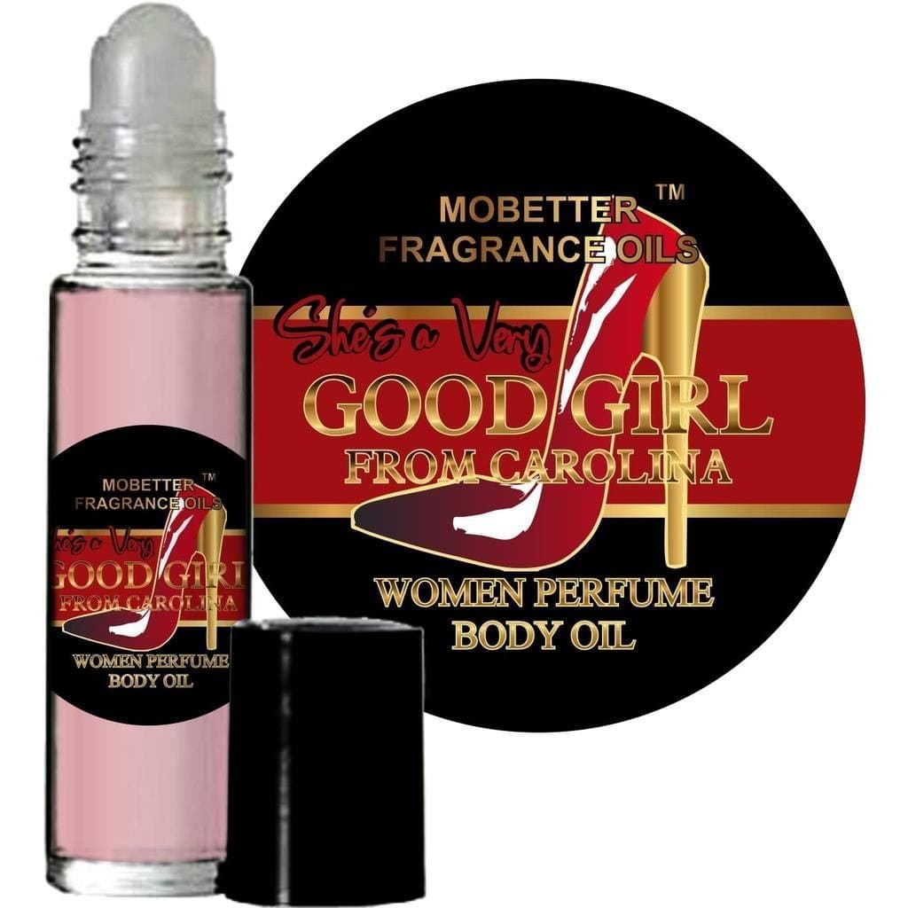 ÓLEOS DE PERFUMARIA MOBETTER - She's a Very Good Girl from Carolina - Óleo Corporal Perfumado Feminino (0,33 fl oz, She'
