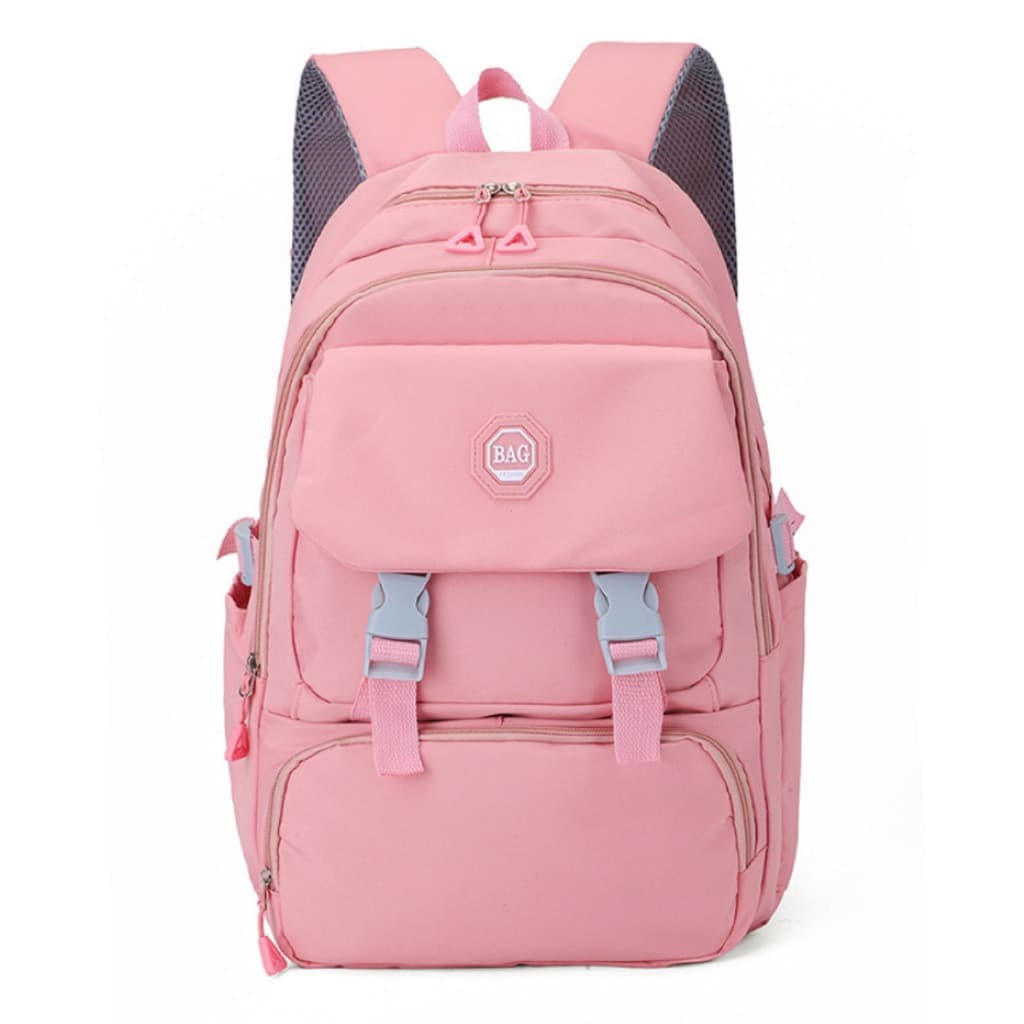 Mochila de viagem feminina de grande capacidade, estilo coreano, adequada para viagens ao ar livre YNNK DCYC