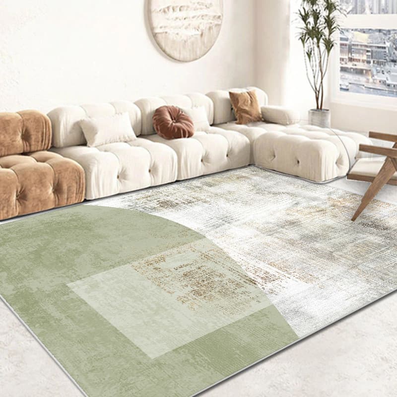 Sala de estar tapete quarto sala estar luz pessoas imitação Cashmere antiderrapante tapete do banheiro absorvente