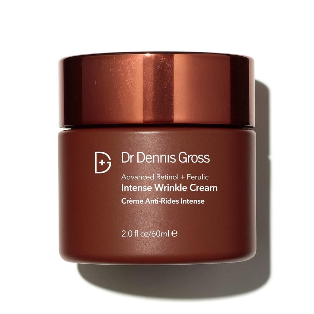 Creme Antirrugas Intenso com Retinol e Ácido Ferúlico Dr. Dennis Gross, Branco, 2 Onças (Pacote de 1) USUR