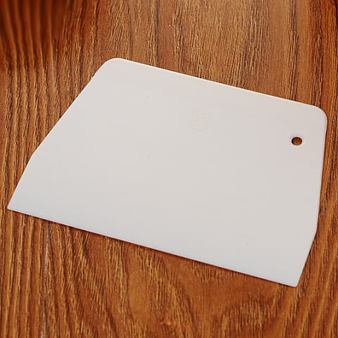 Espátula de cozimento cortador de macarrão ferramenta Trapezoidal espátula de macarrão de plástico espátula de pó de sal