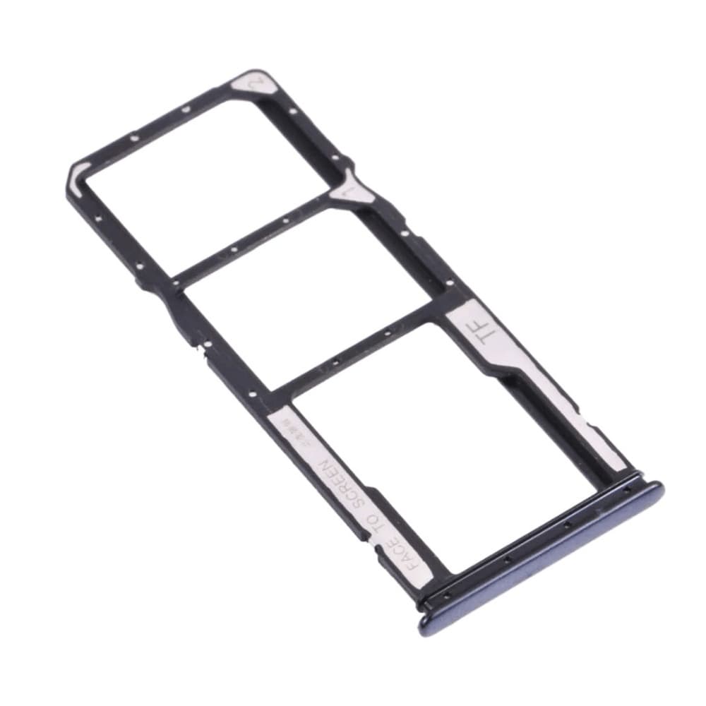 Bandeja para cartão sim sd Compatível Redmi Note 10 4g Preto