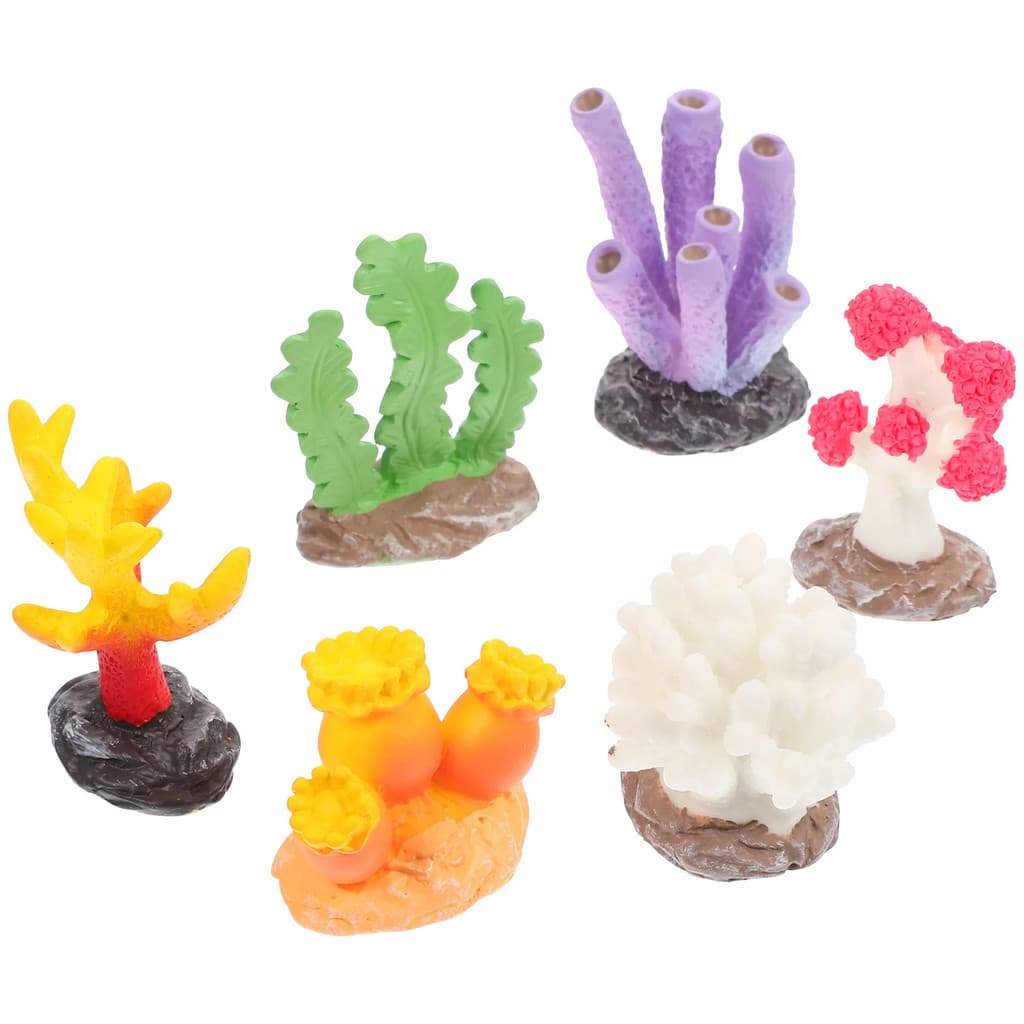 Decorações De Paisagismo Para Tanque De Peixes , Corais Decorativos , Ornamento De Aquário Em Miniatura Subaquático , Ap
