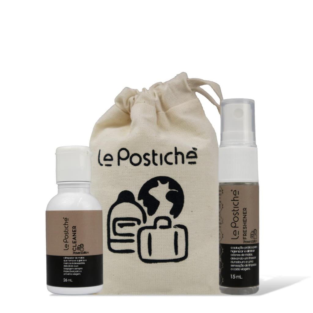 Kit Para Limpeza de Malas de Viagem Le Postiche