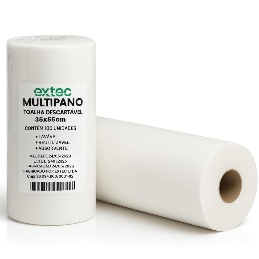 100un Toalha 30x55 Wiper Absorvente Multipano Limpeza Reutilizável Lavável Descartáveis Rolo