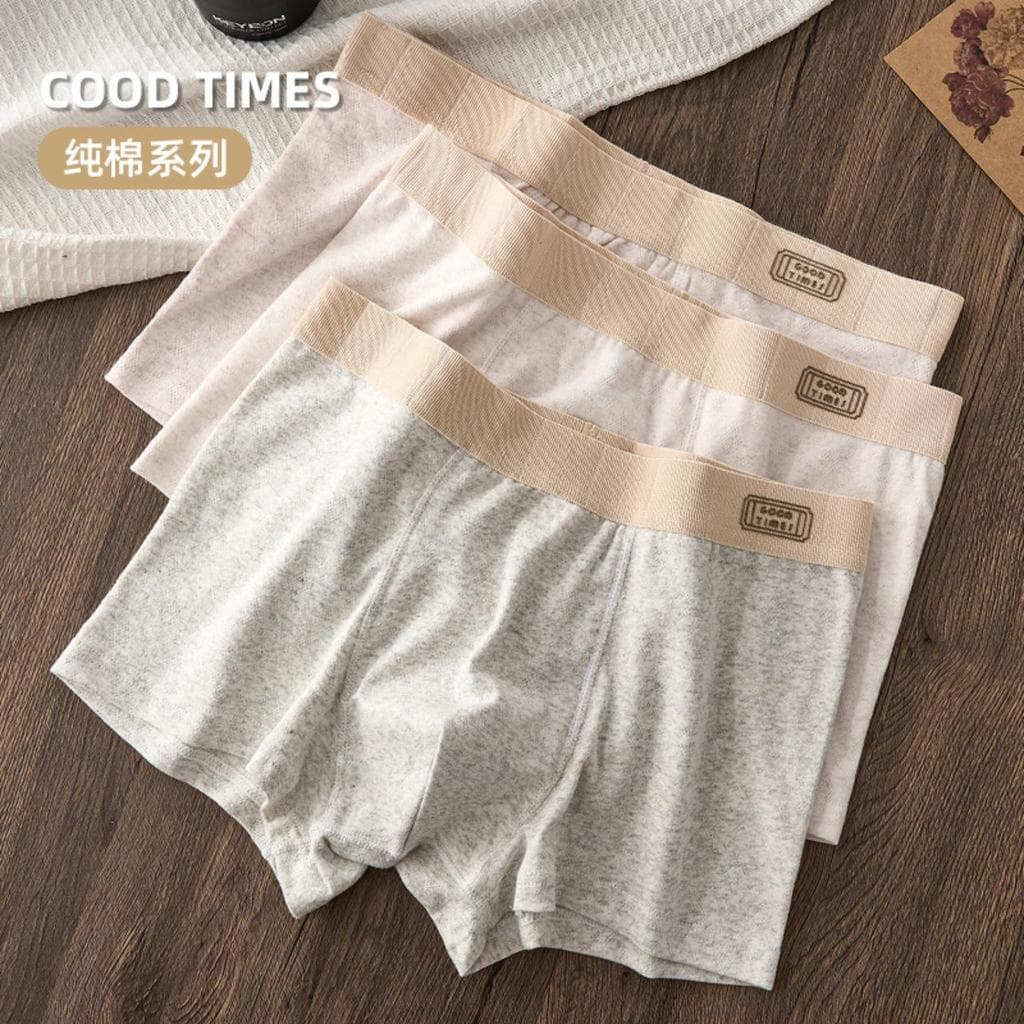 Roupa interior meninos algodão Boxer Shorts 2025 novo estilo puro algodão antibacteriano respirável calças adolescente e