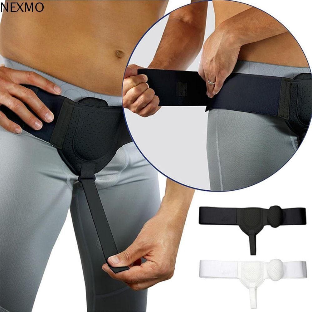 Cinto De Suporte Para Virilha NEXMO , Treliça De Hérnia Ajustável Com Alça De Recuperação , Proteção Respirável