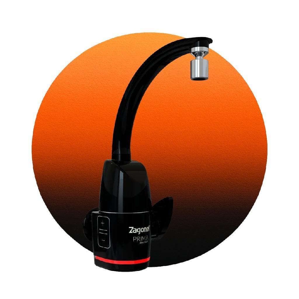 Torneira Elétrica Prima Touch Zagonel Prd/bancada 220v Prt