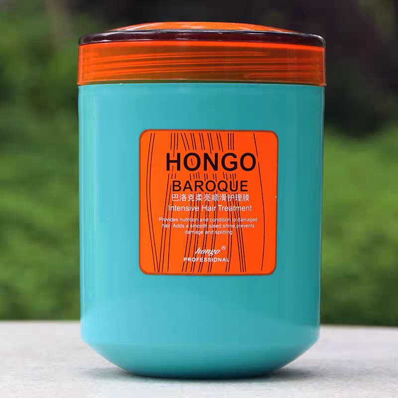 Henkel HONGO HONGO Máscara de cuidados de proteína de umidade barroca Máscara de cabelo suave e brilhante Máscara revers