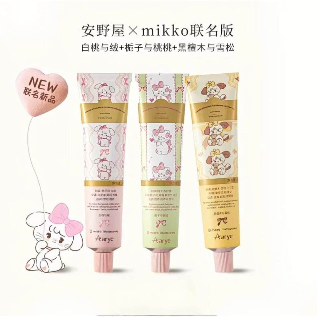 [mikko Co-Branded] Aarye Aarye Classic Fragrance Hand Cream Nova fragrância Hidratante de longa duração Hidratante Anti-
