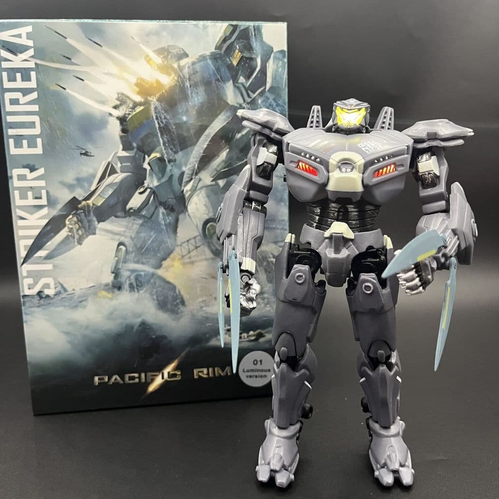 Pacific Rim 1 Mech Australiano Versão Luminosa Eureka Raider Mech Figura de Ação Modelo Boneco Brinquedo