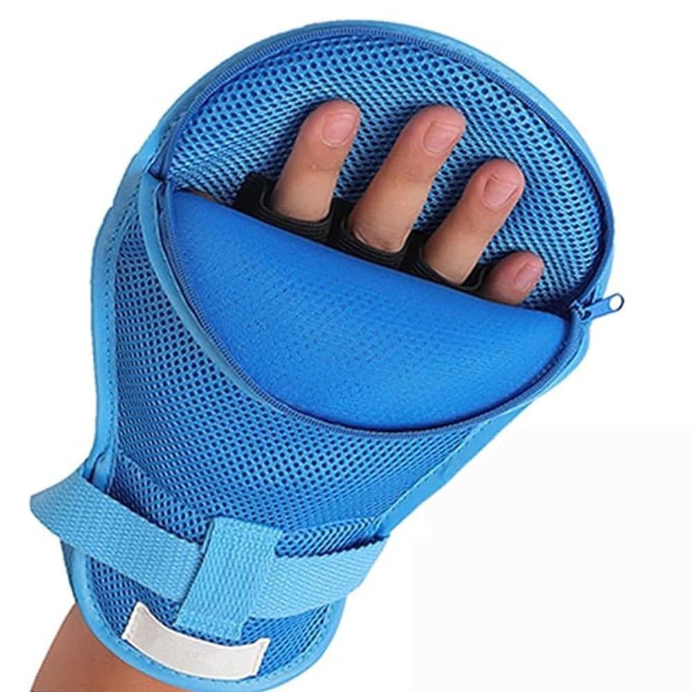 1pcs Luvas De Contenção Para Idosos Com Extubação Antiarranhões , As Mãos Demência Controle , Luva De Segurança