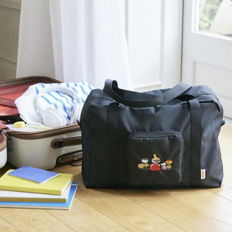Revista japonesa apêndice estilo Moomin impressão leve saco de armazenamento de grande capacidade portátil bolsa de baga