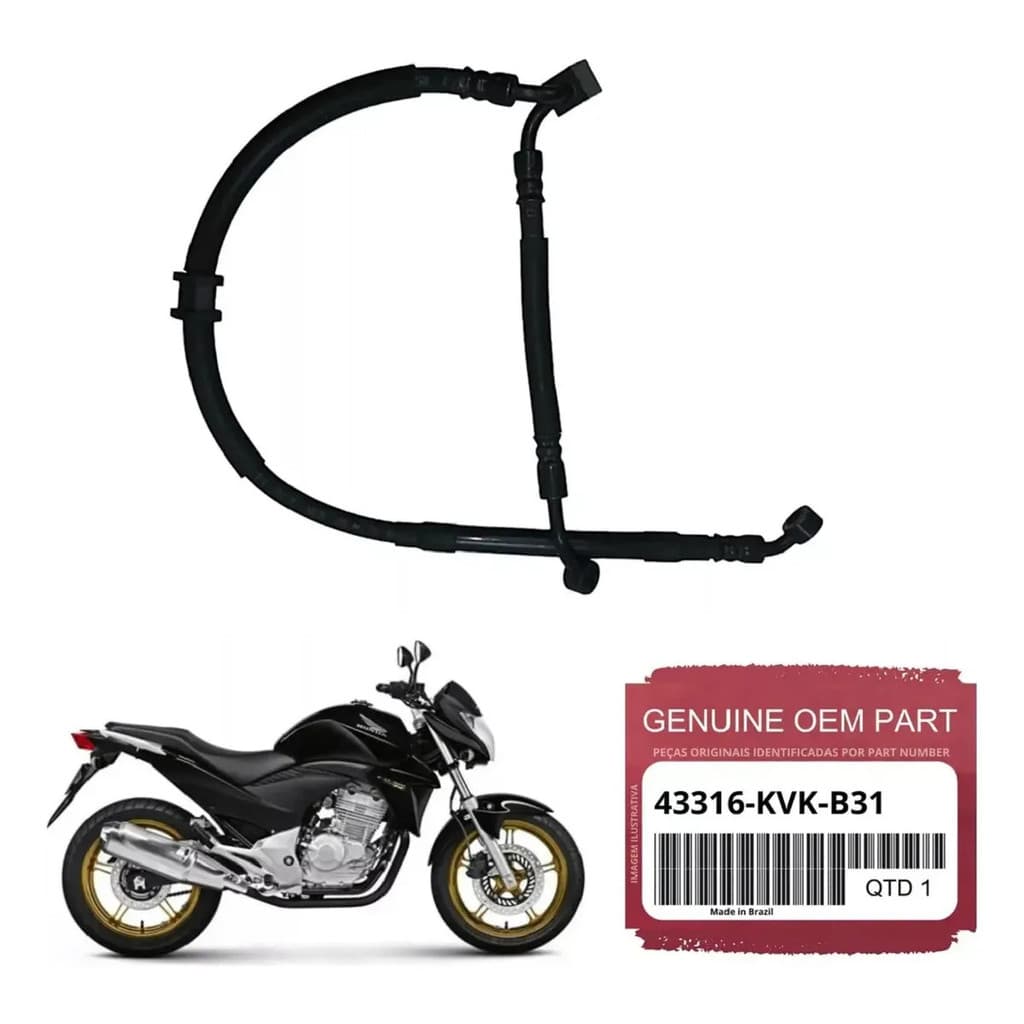 Cabo Flexível Freio Traseiro Honda Cb 300 R 2009 Até 2015