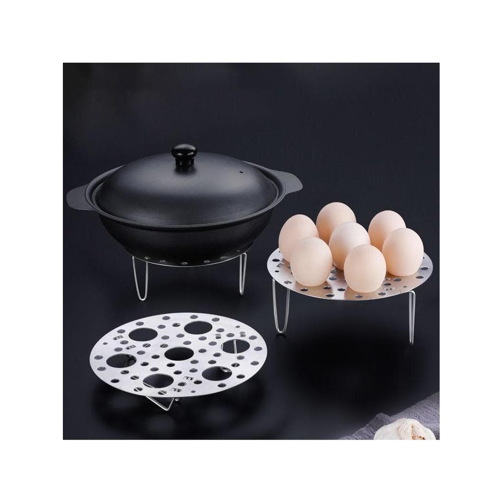 Rack de vapor de aço inoxidável 316 Panela de vapor dobrável Folha de vapor grande Vaporizador aumentado Grelha de vapor