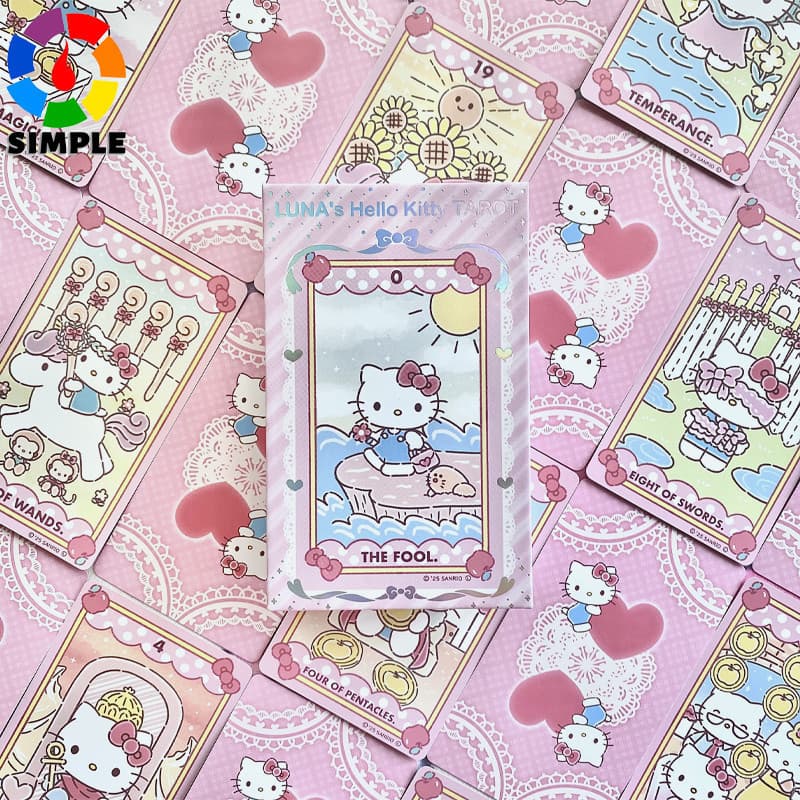 Luna's Hello Kitty Tarot Card