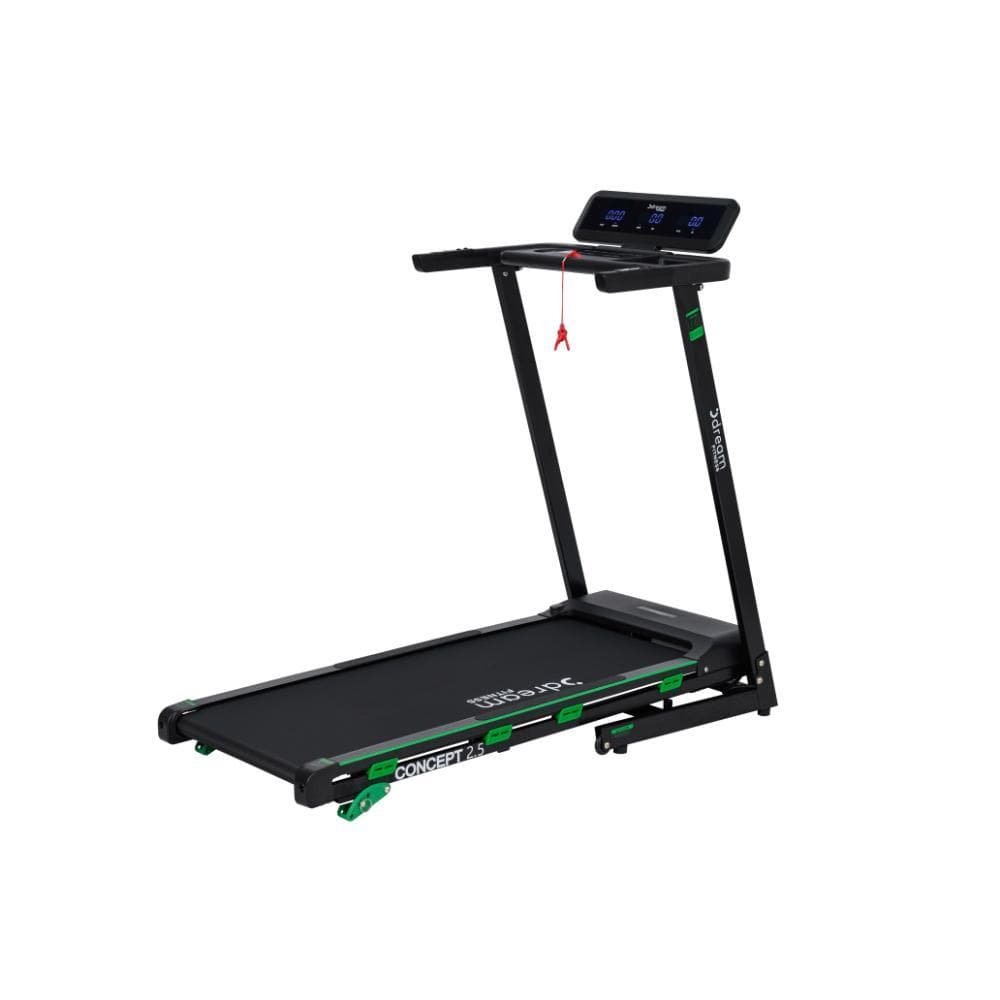 Esteira Eletrônica Concept 2.5 127V com Motor Brushless 2.5HP Inclinação Manual - Dream Fitness