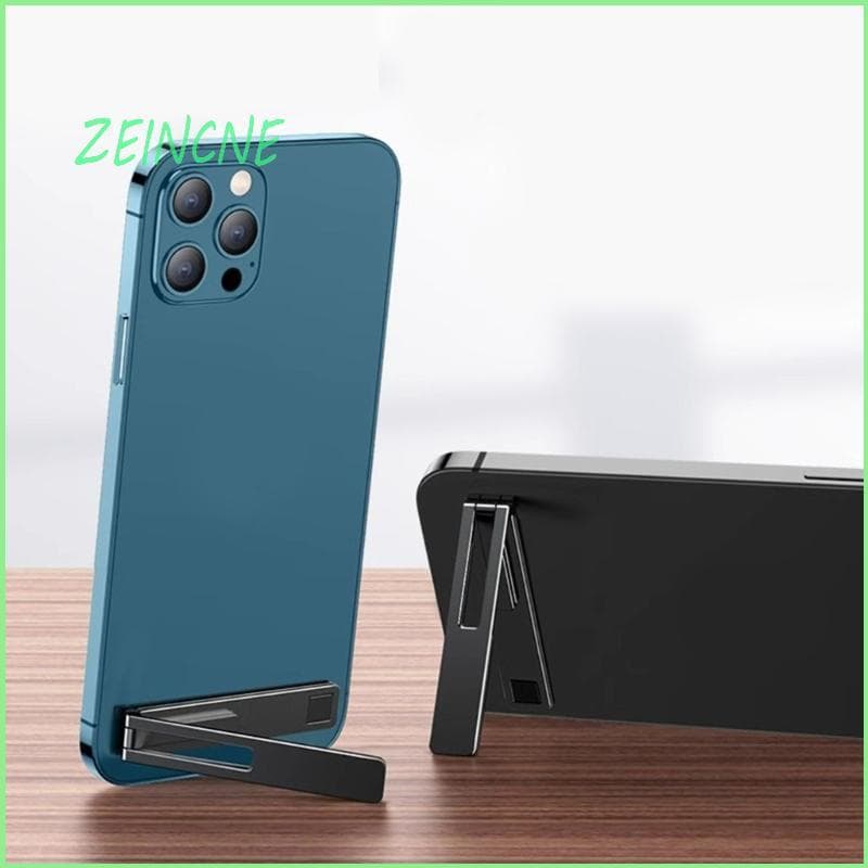 Suportes Metal Dobráveis Aderência Invisível Para Telefone ZEIN Base Antiderrapante Dispositivos Móveis
