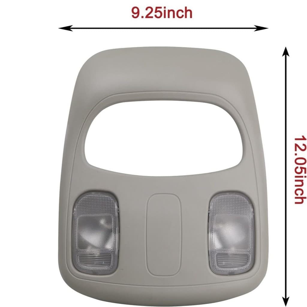 Adequado para Dodge Ram 1500 2500 3500, capa da luz de leitura interna, capa da luz de teto 1DK78BD1AA para uso automoti
