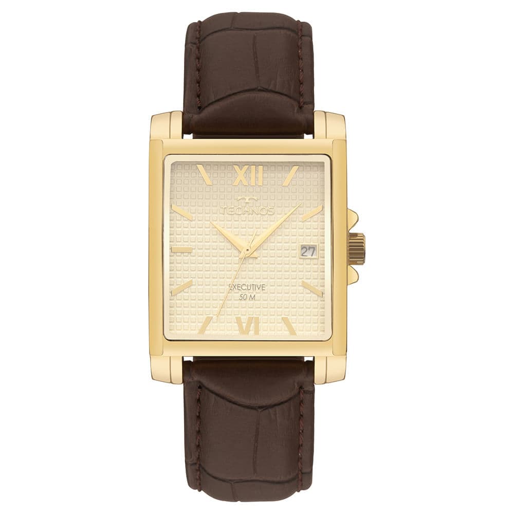 Relogio Technos Masculino Executive Dourado - 2115UDG/0X