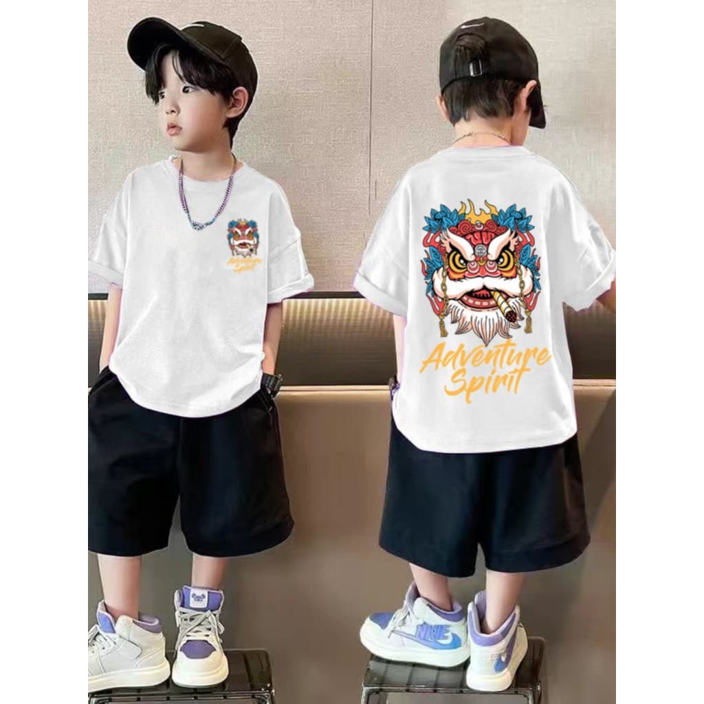 Algodão puro 2025 verão crianças meninos verão esportes casuais versão coreana médio grande crianças camiseta calças dos