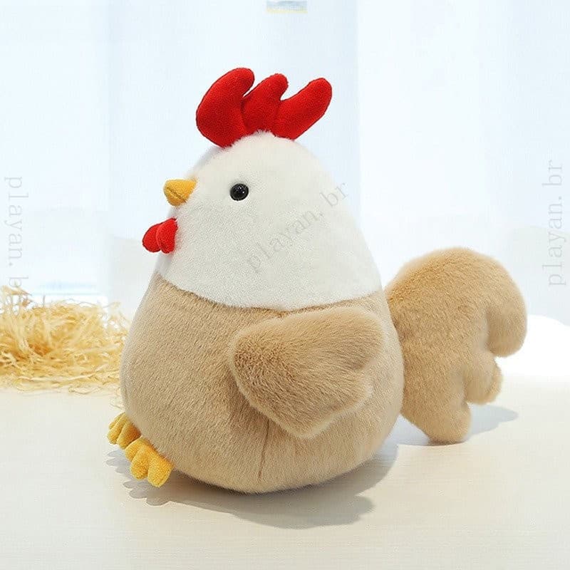 Iniciação Boneca De Pelúcia Frango Animal Presentes De Aniversário