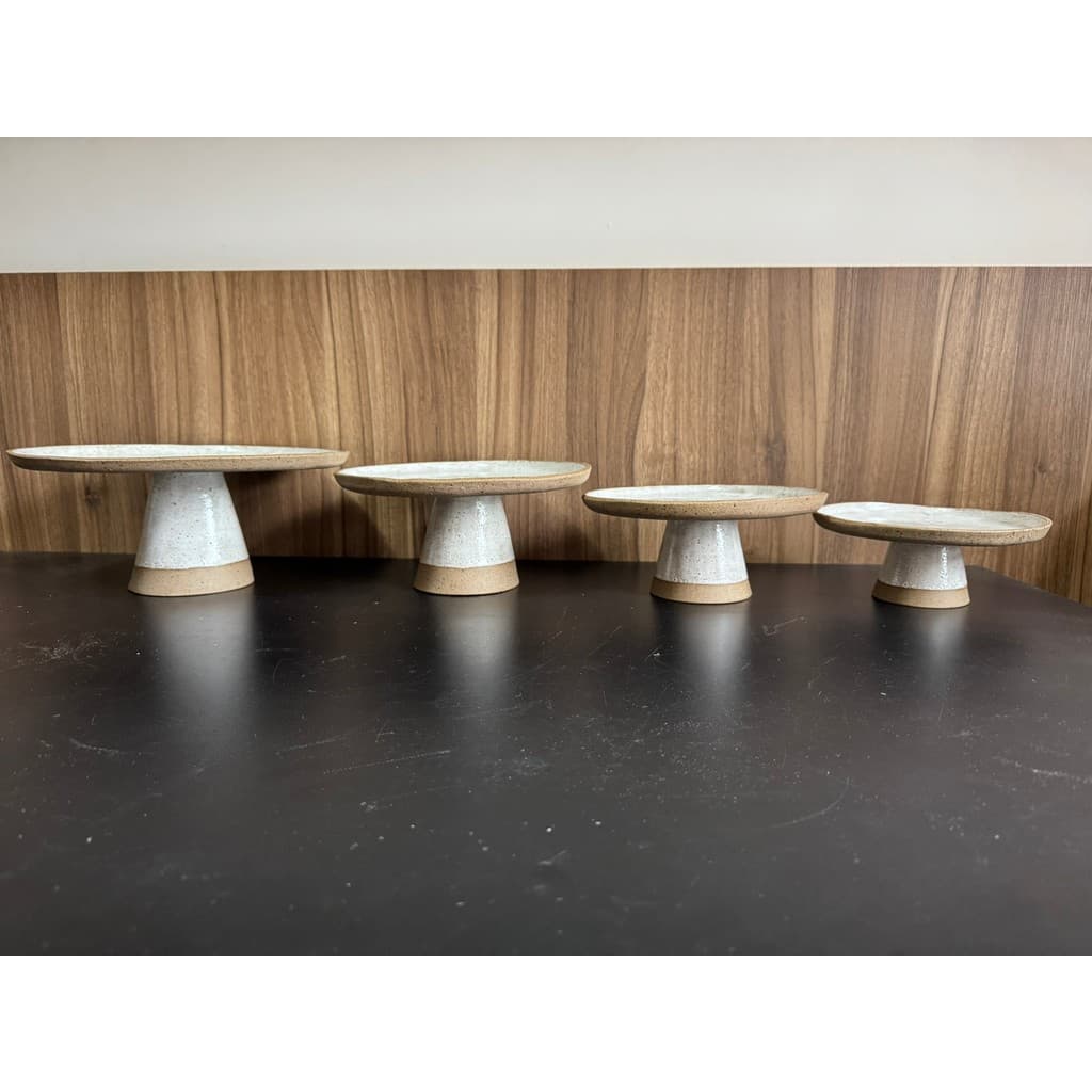 Boleira de Cerâmica Artesanal 29cm