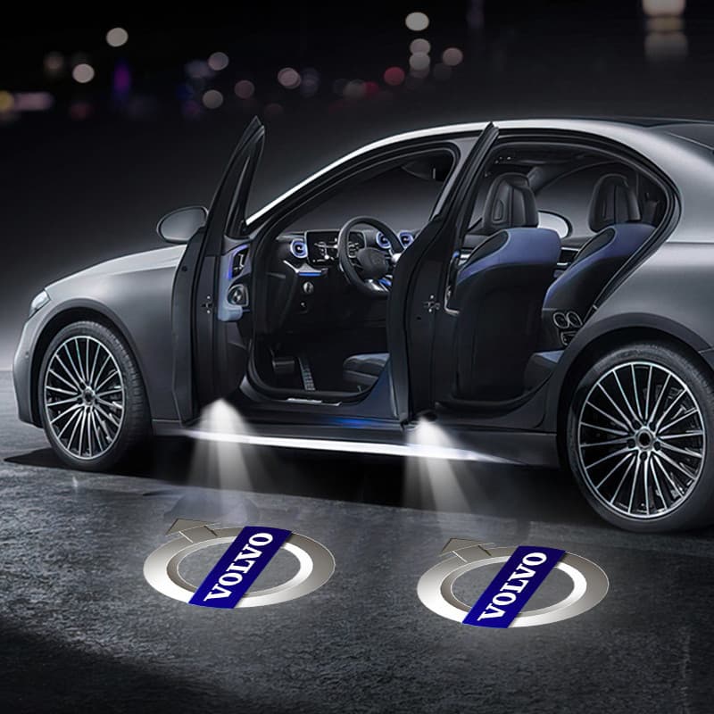 2/4 Pçs Luz De Boas-Vindas Do Carro HD Logotipo Luzes Projeção Para Volvo XC60 XC80 XC90 V40 V60 S60L S80 Acessórios . 0