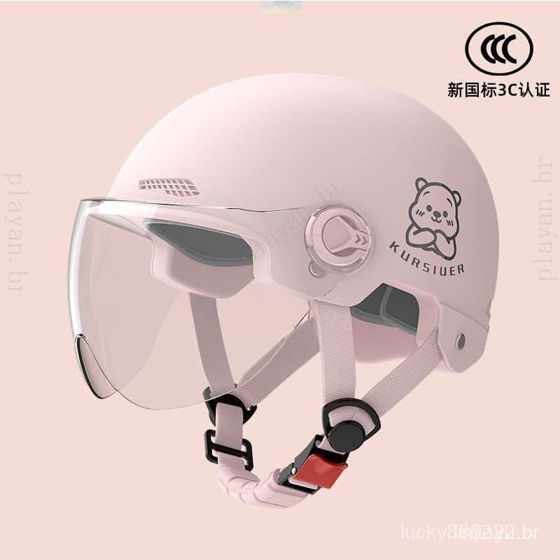 Capacete De Veículo Elétrico Segurança Para Motocicleta Elétrica Proteção Solar Leve Todas As Estações