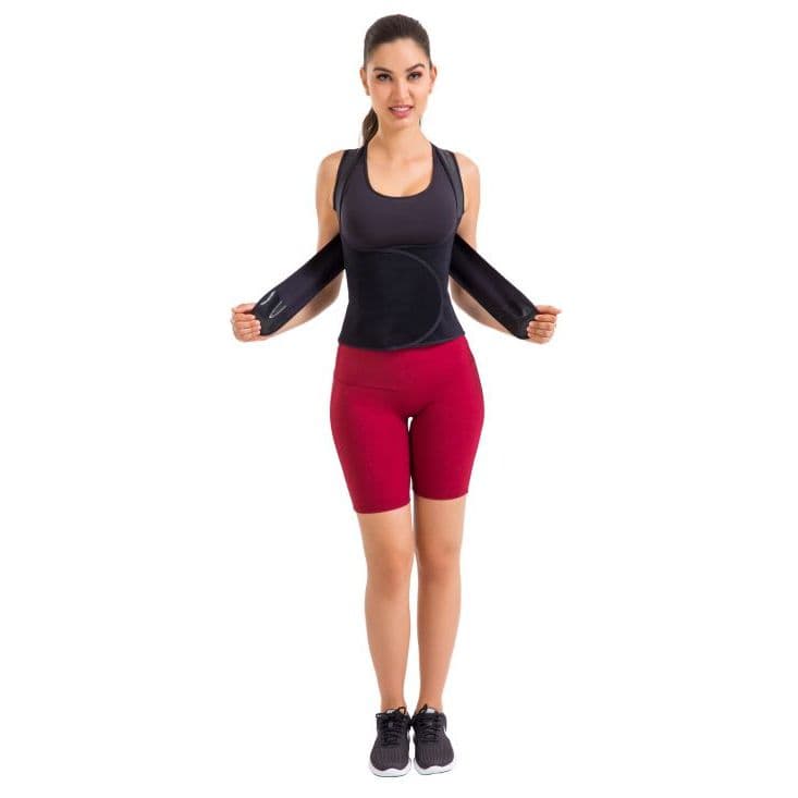 053CP Corretor Postural Feminina Cinta Modeladora