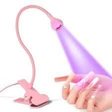 Luminária LED UV para Manicure/ CÍLIOS/Ultravioleta De Mesa 5W Com Garra Ajustável de Mesa
