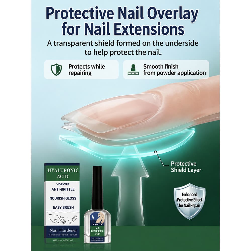 【Unhas Saudáveis】Gentle nail repair serum/Reparação/Unhas/Fracas/Soro