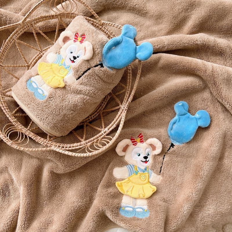 Urso tridimensional multifuncional toalha de banho toalha cobertor Casual crianças meninas dos desenhos animados saia de